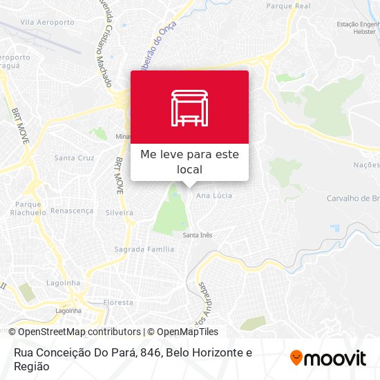 Rua Conceição Do Pará, 846 mapa