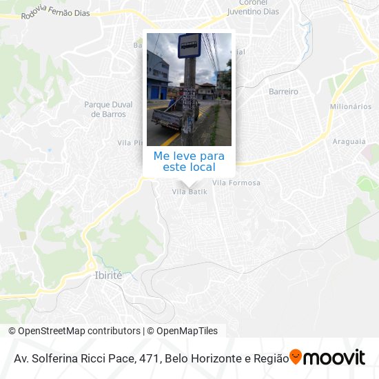Av. Solferina Ricci Pace, 471 mapa
