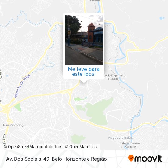 Av. Dos Sociais, 49 mapa