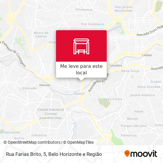 Rua Farias Brito, 5 mapa