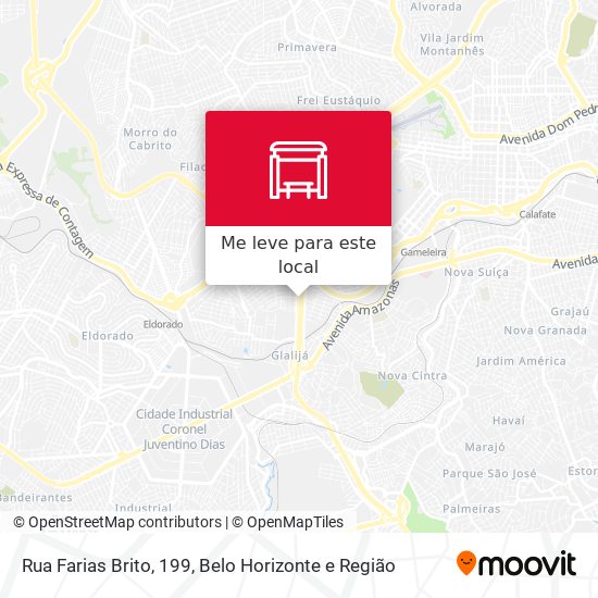 Rua Farias Brito, 199 mapa