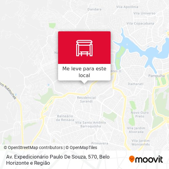 Av. Expedicionário Paulo De Souza, 570 mapa