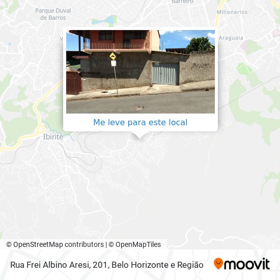 Rua Frei Albino Aresi, 201 mapa