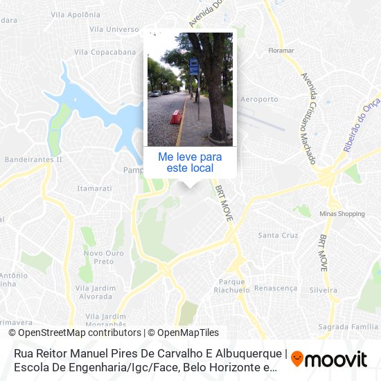 Rua Reitor Manuel Pires De Carvalho E Albuquerque | Escola De Engenharia / Igc / Face mapa