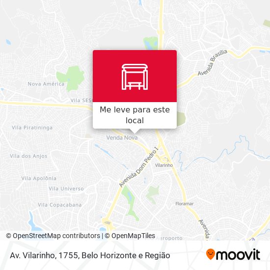 Av. Vilarinho, 1755 mapa