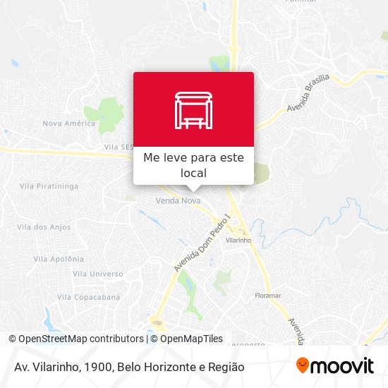 Av. Vilarinho, 1900 mapa