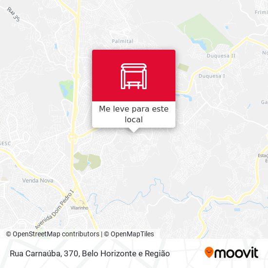 Rua Carnaúba, 370 mapa