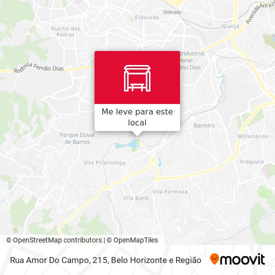 Rua Amor Do Campo, 215 mapa