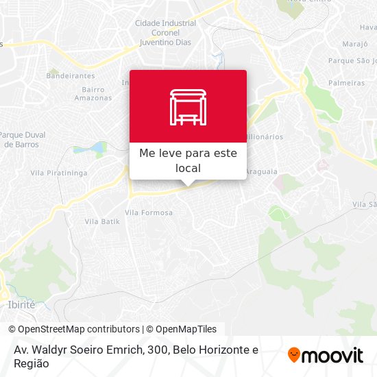 Av. Waldyr Soeiro Emrich, 300 mapa