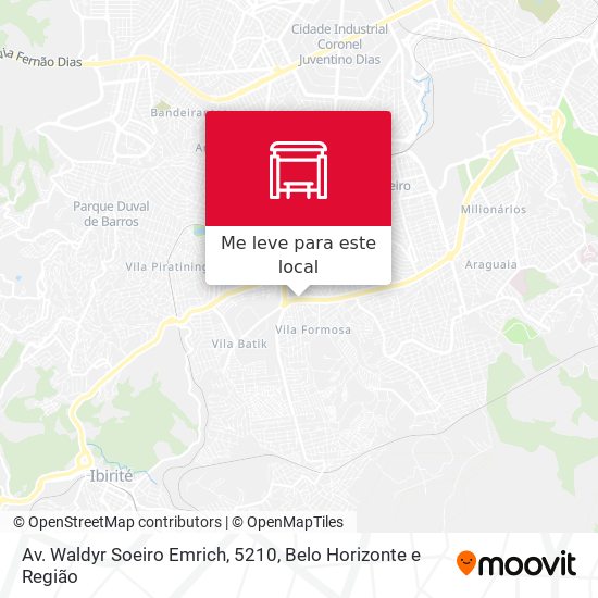 Av. Waldyr Soeiro Emrich, 5210 mapa