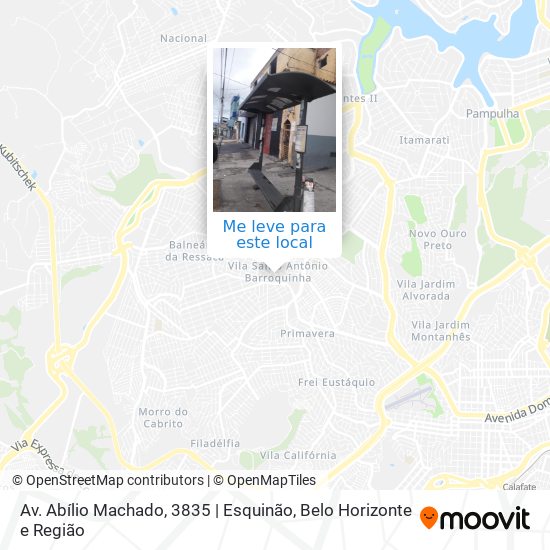 Av. Abílio Machado, 3835 | Esquinão mapa