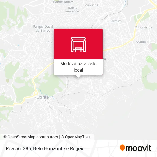Rua 56, 285 mapa