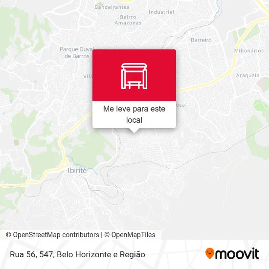 Rua 56, 547 mapa