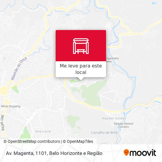Av. Magenta, 1101 mapa