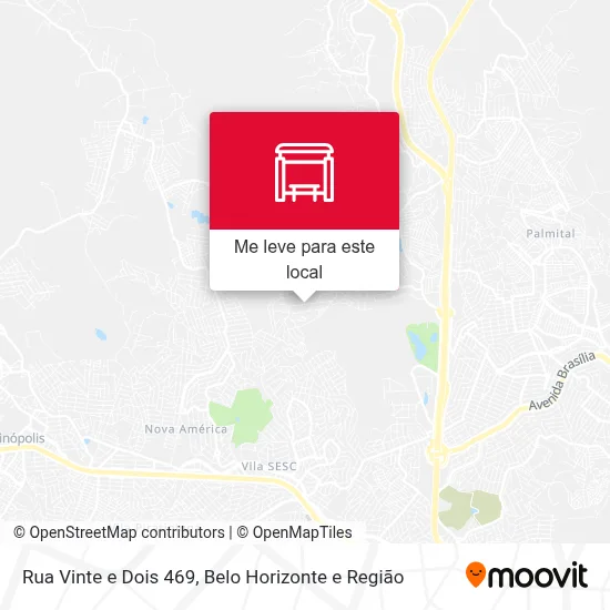 Rua Vinte e Dois 469 mapa