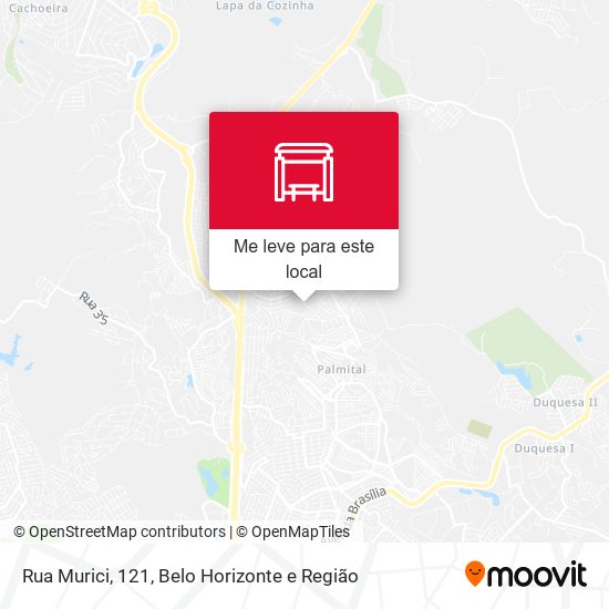 Rua Murici, 121 mapa