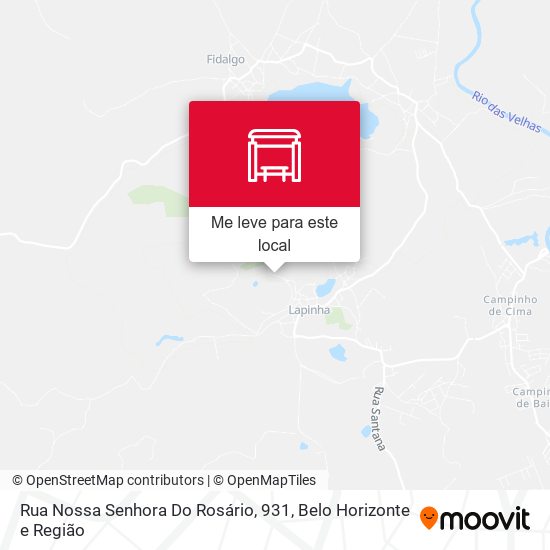 Rua Nossa Senhora Do Rosário, 931 mapa