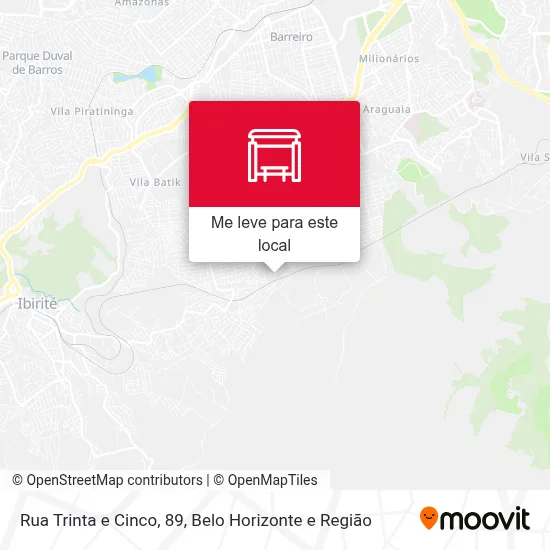 Rua Trinta e Cinco, 89 mapa