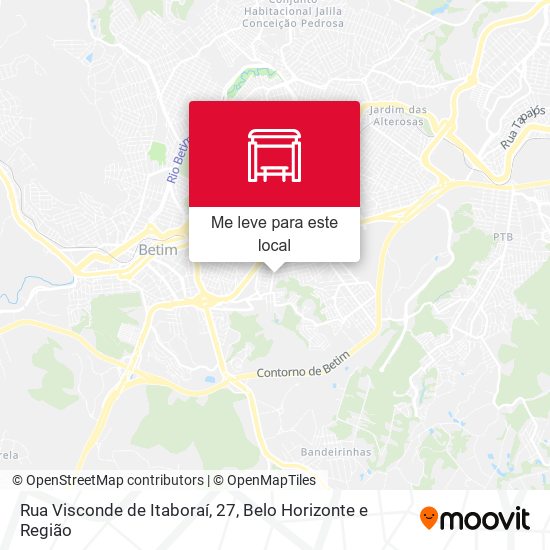 Rua Visconde de Itaboraí, 27 mapa