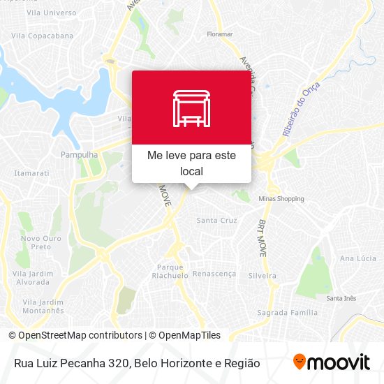 Rua Luiz Pecanha 320 mapa