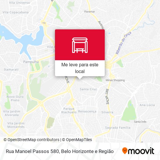 Rua Manoel Passos 580 mapa