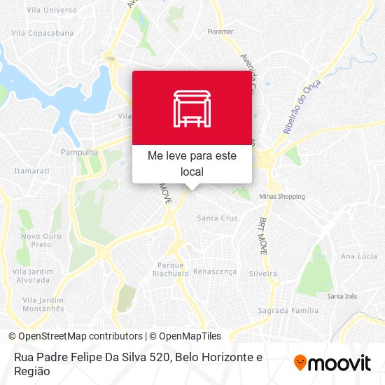 Rua Padre Felipe Da Silva 520 mapa