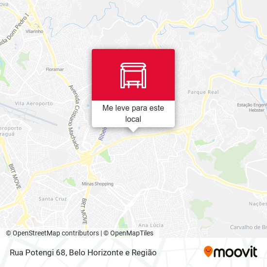 Rua Potengi 68 mapa