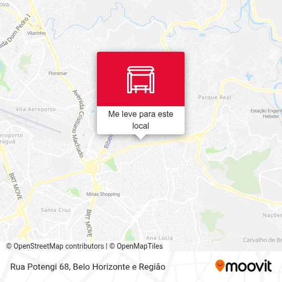 Rua Potengi 68 mapa