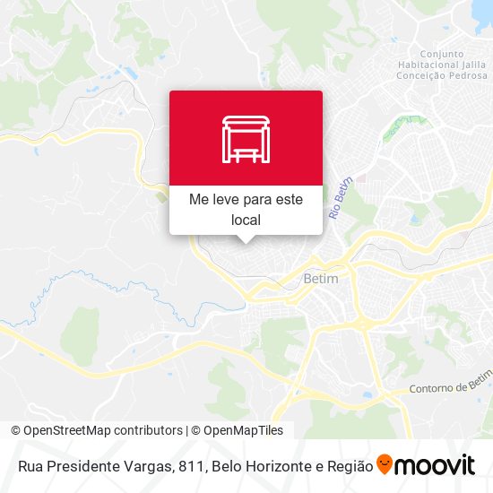 Rua Presidente Vargas, 811 mapa