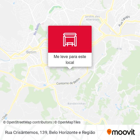 Rua Crisântemos, 139 mapa