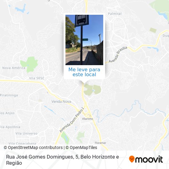 Rua José Gomes Domingues, 5 mapa