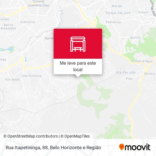 Rua Itapetininga, 88 mapa