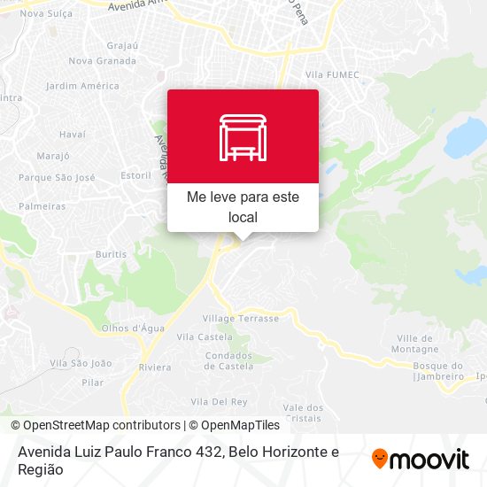 Avenida Luiz Paulo Franco 432 mapa