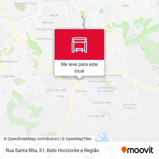 Rua Santa Rita, 51 mapa