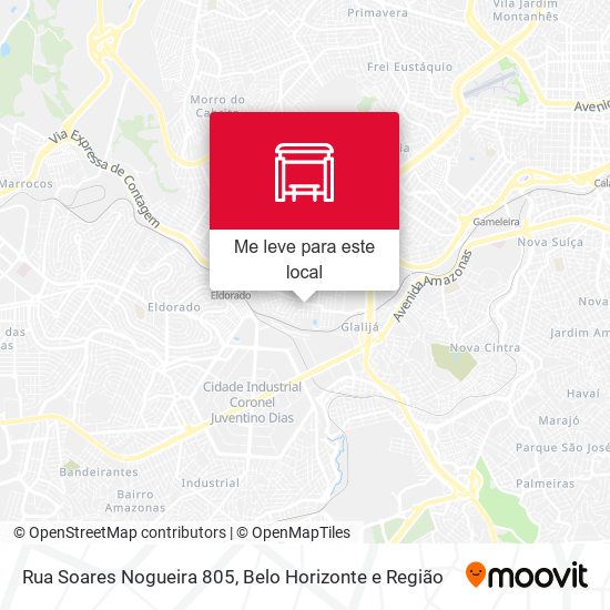 Rua Soares Nogueira 805 mapa
