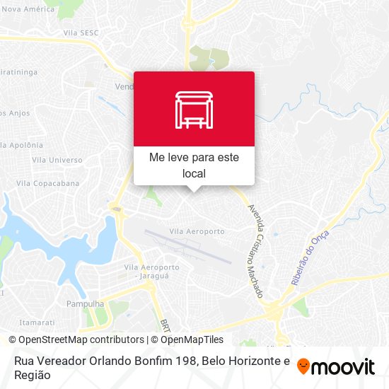 Rua Vereador Orlando Bonfim 198 mapa