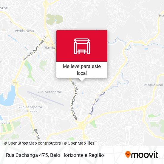 Rua Cachanga 475 mapa