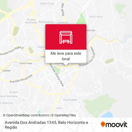 Avenida Dos Andradas 1345 mapa