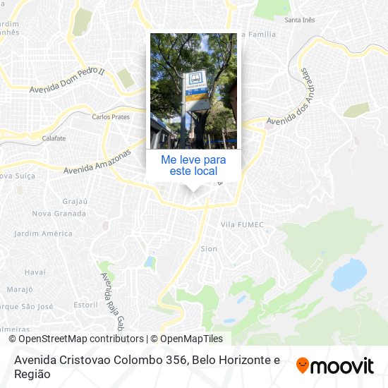 Avenida Cristovao Colombo 356 mapa