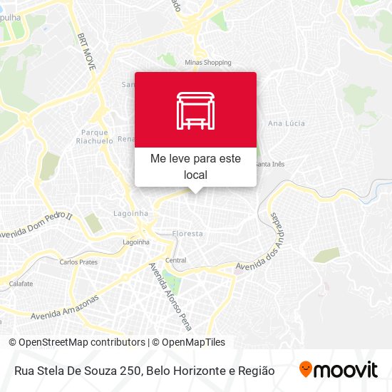 Rua Stela De Souza 250 mapa