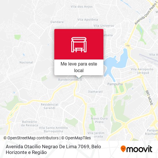 Avenida Otacilio Negrao De Lima 7069 mapa
