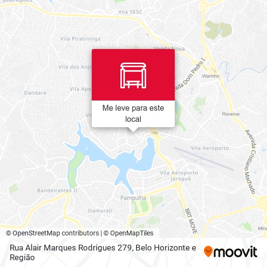 Rua Alair Marques Rodrigues 279 mapa