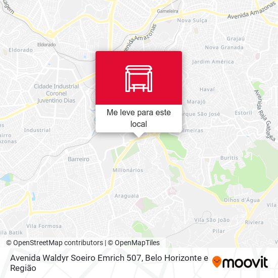 Avenida Waldyr Soeiro Emrich 507 mapa