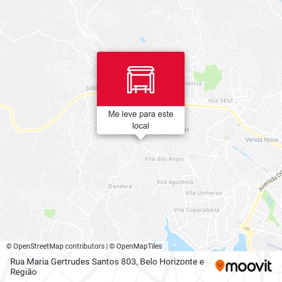 Rua Maria Gertrudes Santos 803 mapa