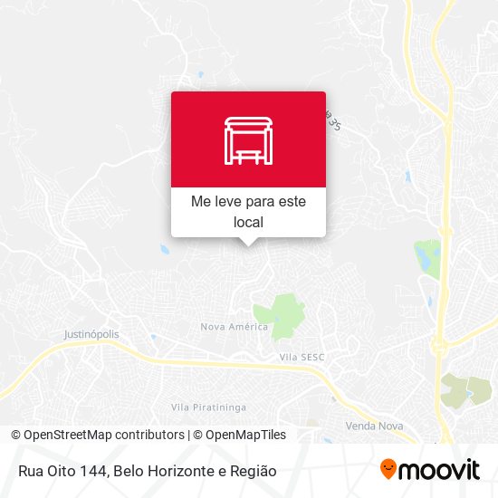 Rua Oito 144 mapa