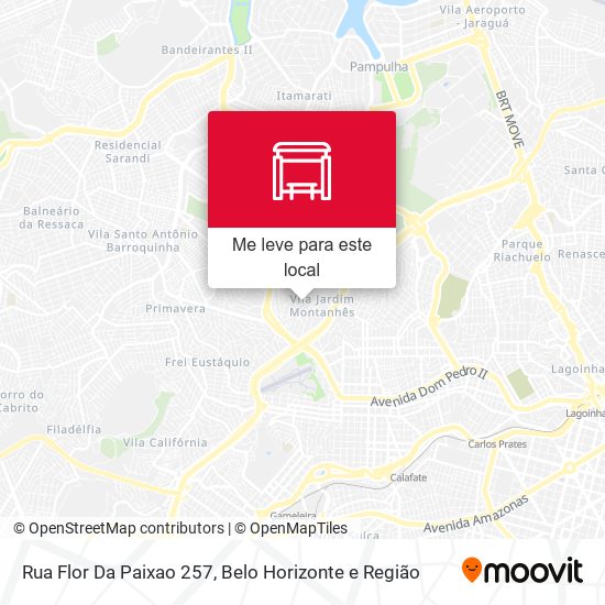 Rua Flor Da Paixao 257 mapa