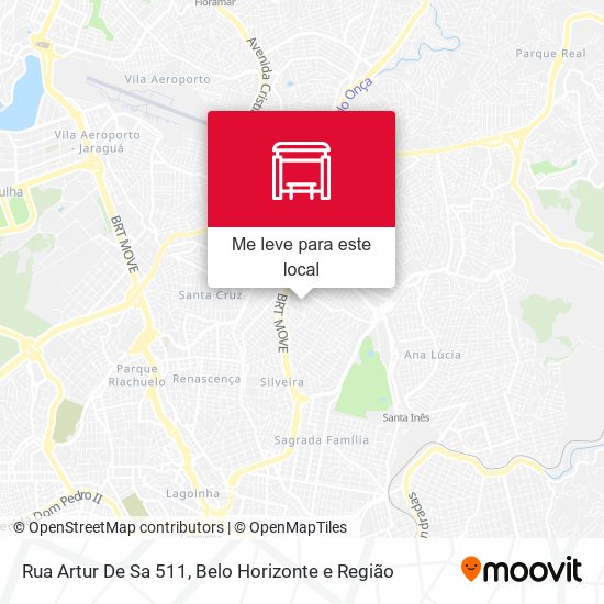 Rua Artur De Sa 511 mapa