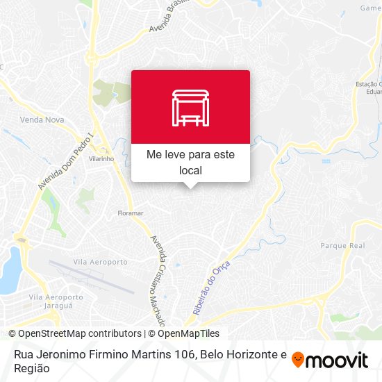 Rua Jeronimo Firmino Martins 106 mapa