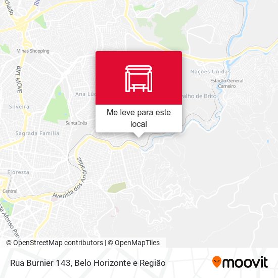 Rua Burnier 143 mapa