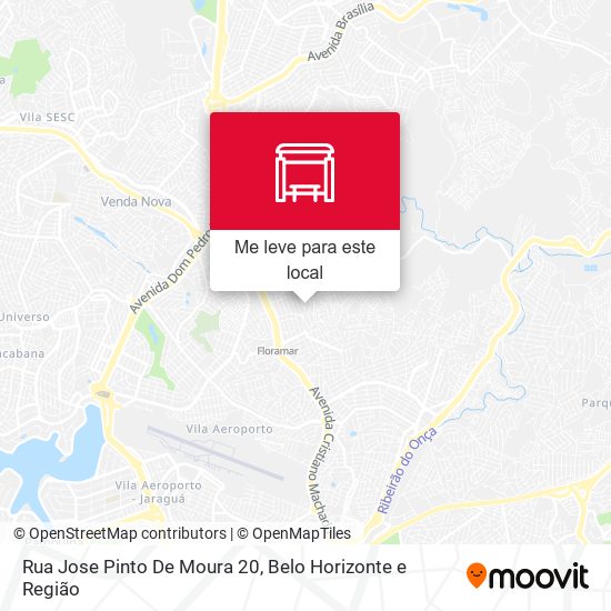 Rua Jose Pinto De Moura 20 mapa